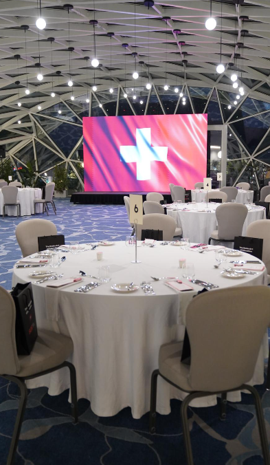 Prishtina Marriott prepared for the SAC Swiss education event